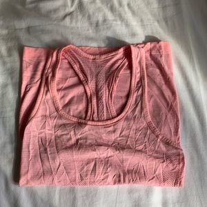 Pink Racerback Swiftly Tech Lululemon Tank Top